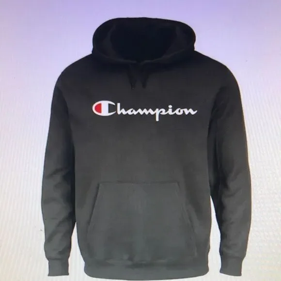 Champion BIG AND TALL script logo hoodie new in plastic sz 2XLT